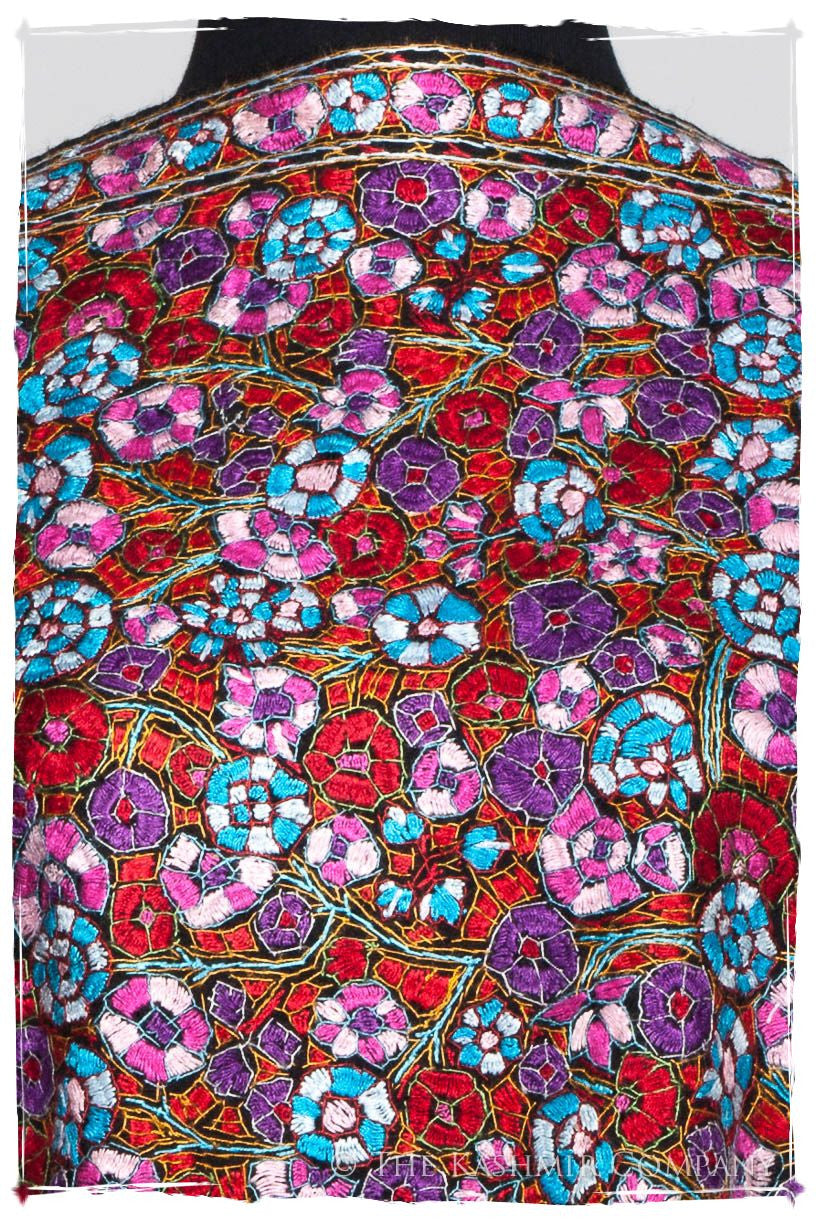Mélanie Papier Mâché Fleurs La Rive Gauche Shawl