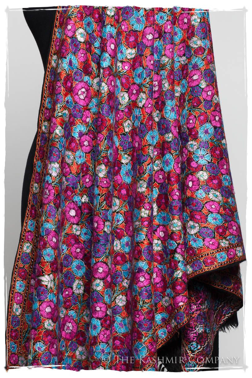 Joséphine Papier Mâché Fleurs La Rive Gauche Shawl