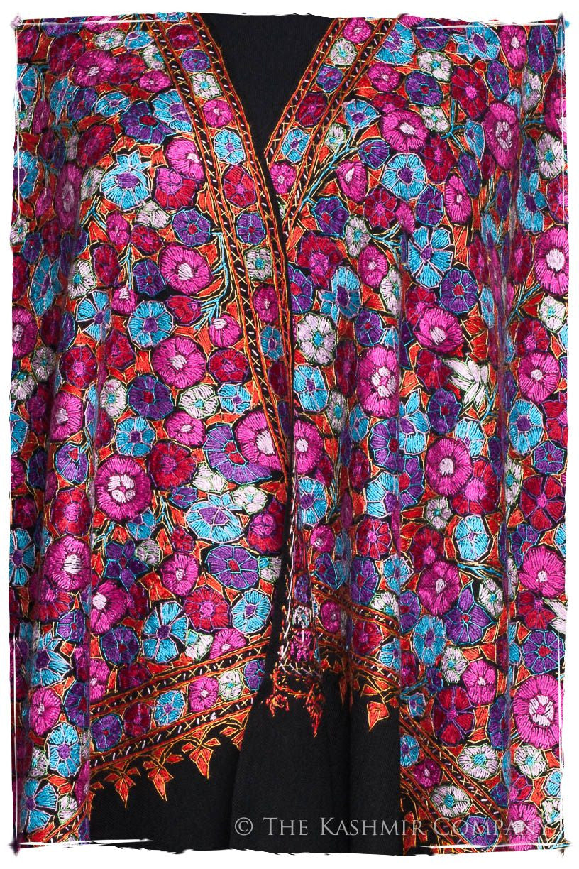 Joséphine Papier Mâché Fleurs La Rive Gauche Shawl