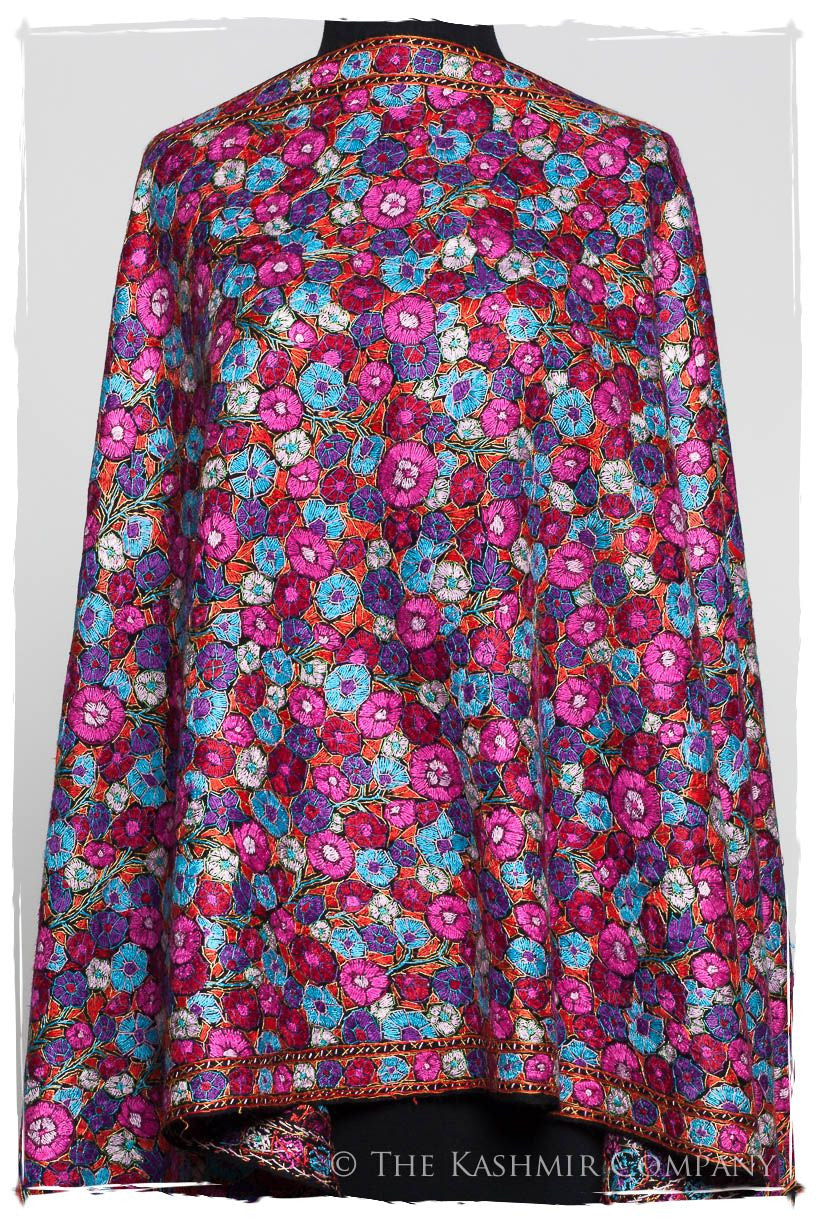 Joséphine Papier Mâché Fleurs La Rive Gauche Shawl