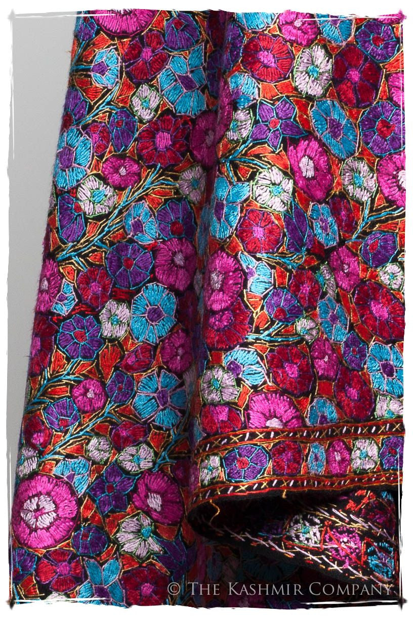 Joséphine Papier Mâché Fleurs La Rive Gauche Shawl
