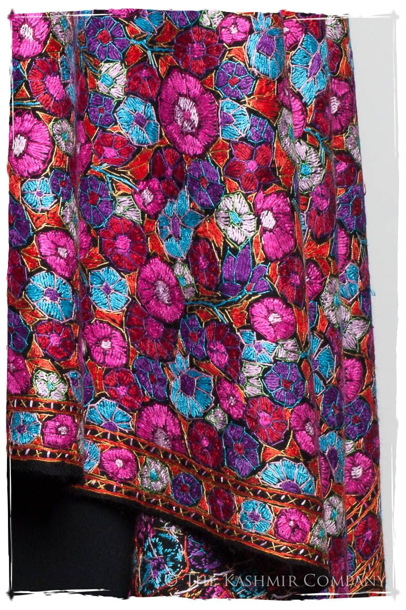 Joséphine Papier Mâché Fleurs La Rive Gauche Shawl