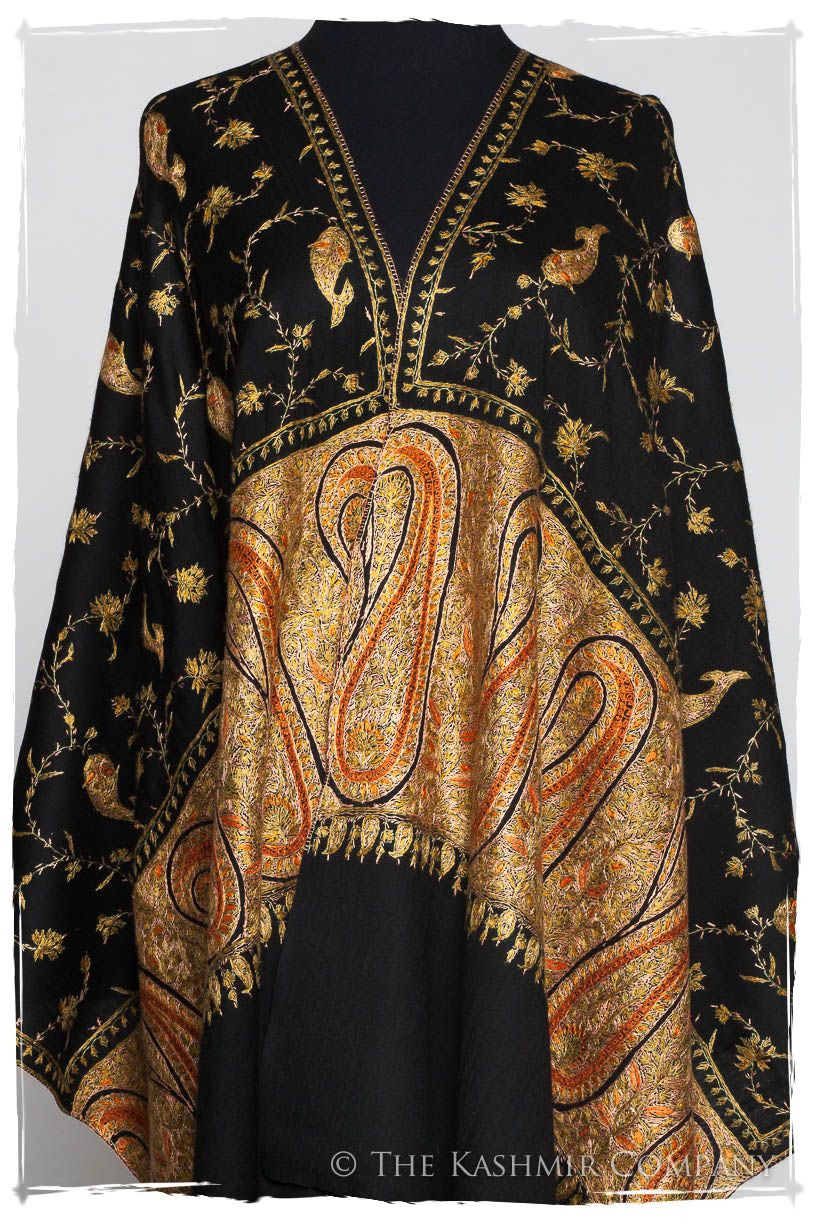 Bel Amour Isabelle Orient Paisley Shawl