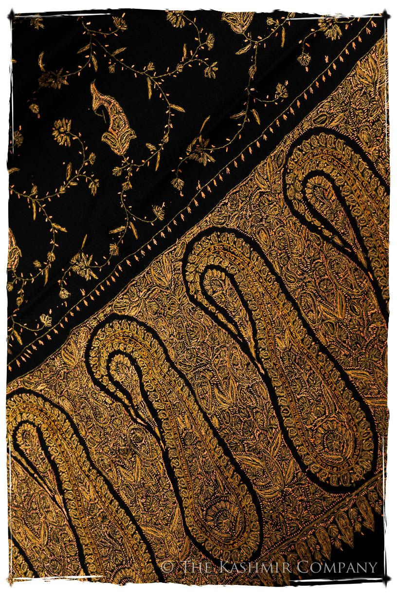 Châle pour Emmanuelle Orient Paisley Shawl