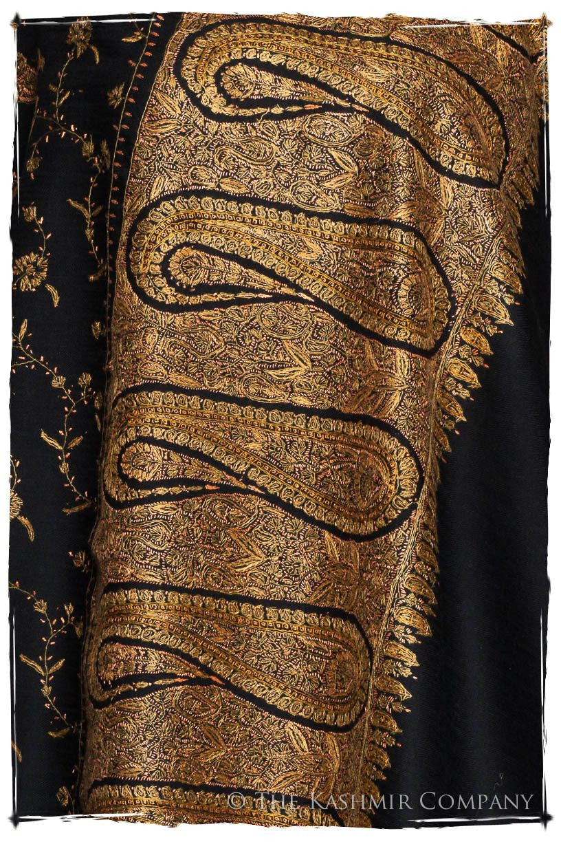 Châle pour Emmanuelle Orient Paisley Shawl