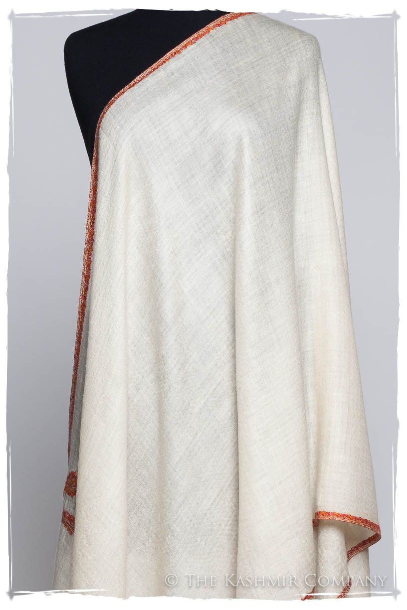 Frontière Ivoire L'amour Soft Cashmere Scarf/Shawl