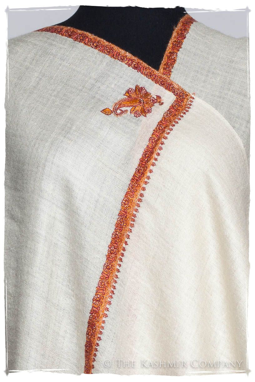 Frontière Ivoire L'amour Soft Cashmere Scarf/Shawl