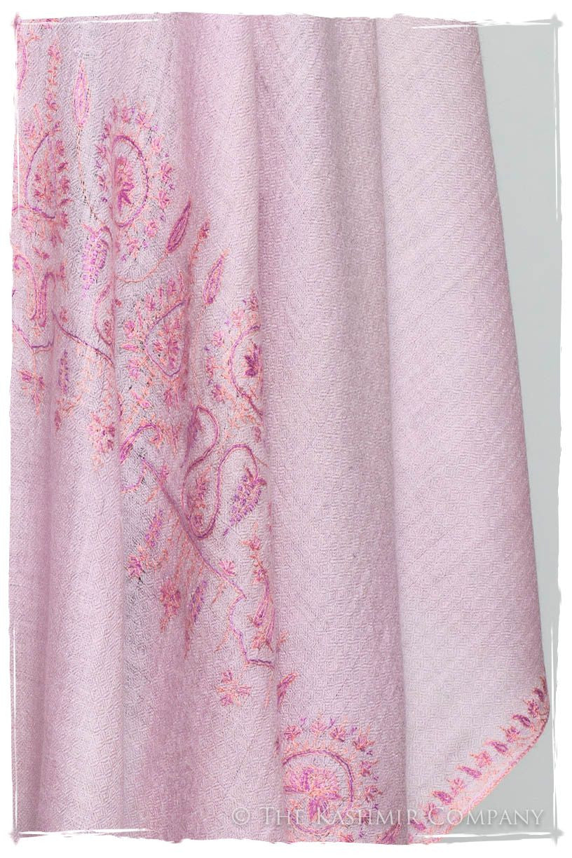 Frontière Lilac Pâle L'amour Soft Cashmere Scarf/Shawl