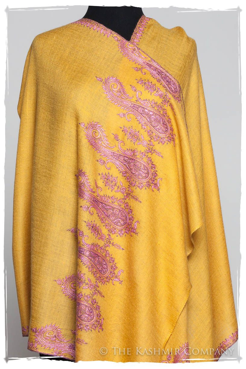 Frontière Narcissus Paisley L'amour Soft Cashmere Scarf/Shawl