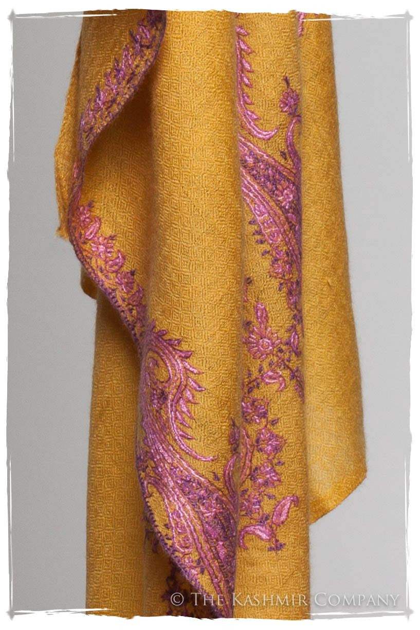 Frontière Narcissus Paisley L'amour Soft Cashmere Scarf/Shawl