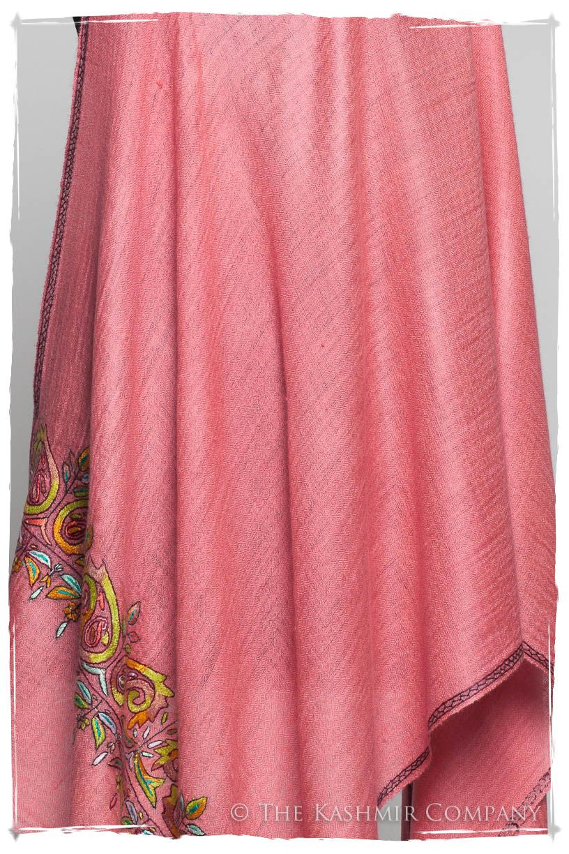 Orient Frontière Chateau Rose L'amour Soft Cashmere Scarf/Shawl
