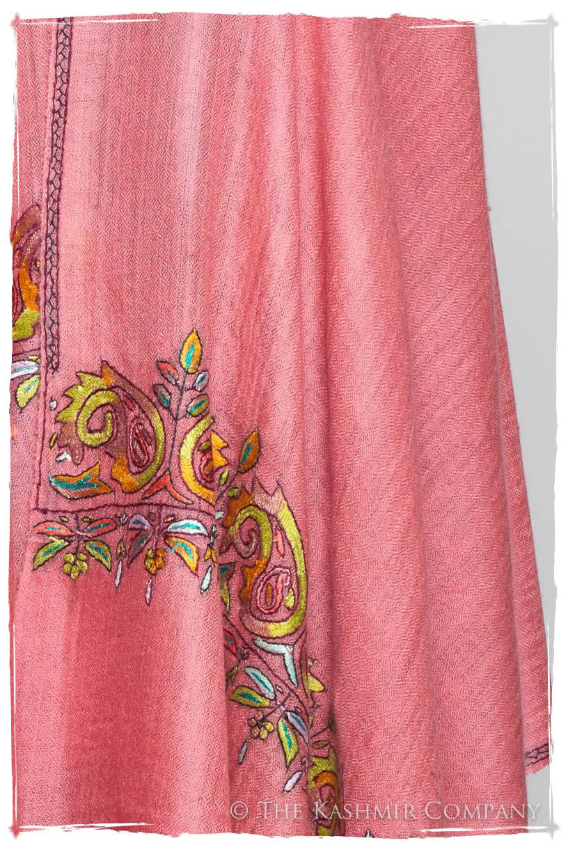 Orient Frontière Chateau Rose L'amour Soft Cashmere Scarf/Shawl
