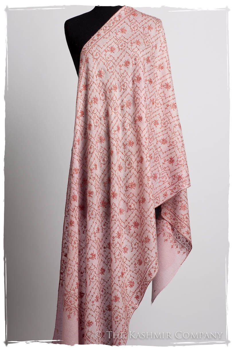 Jardin Potpourri Rose L'amour Soft Cashmere Scarf/Shawl