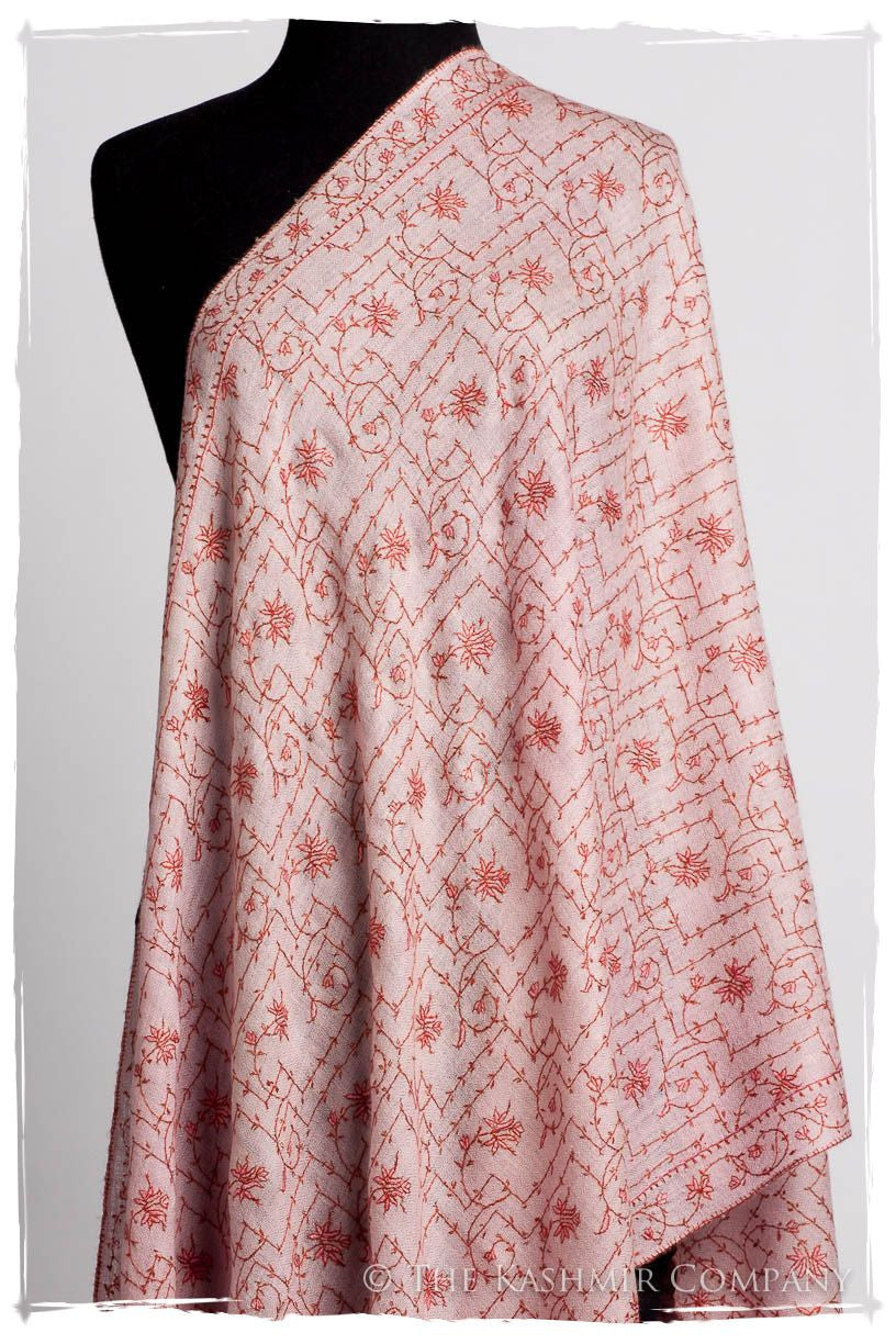 Jardin Potpourri Rose L'amour Soft Cashmere Scarf/Shawl