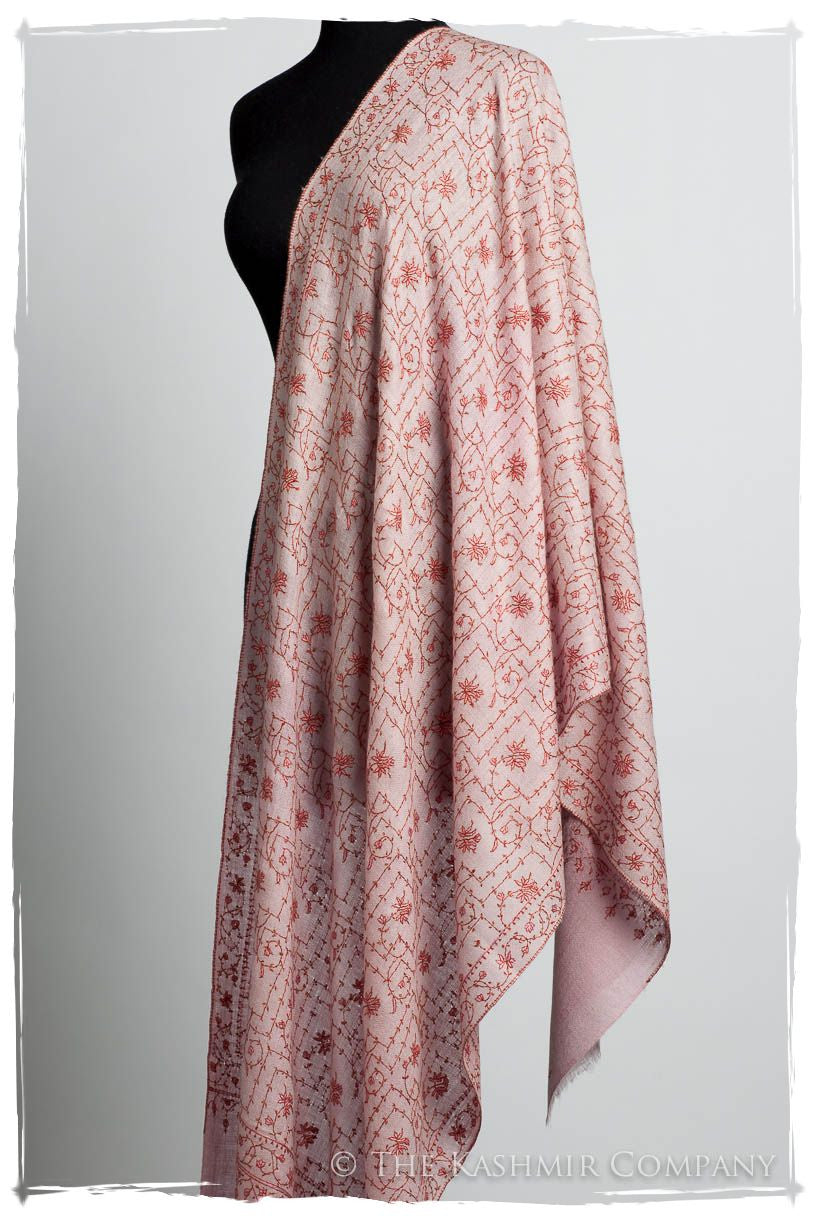 Jardin Potpourri Rose L'amour Soft Cashmere Scarf/Shawl