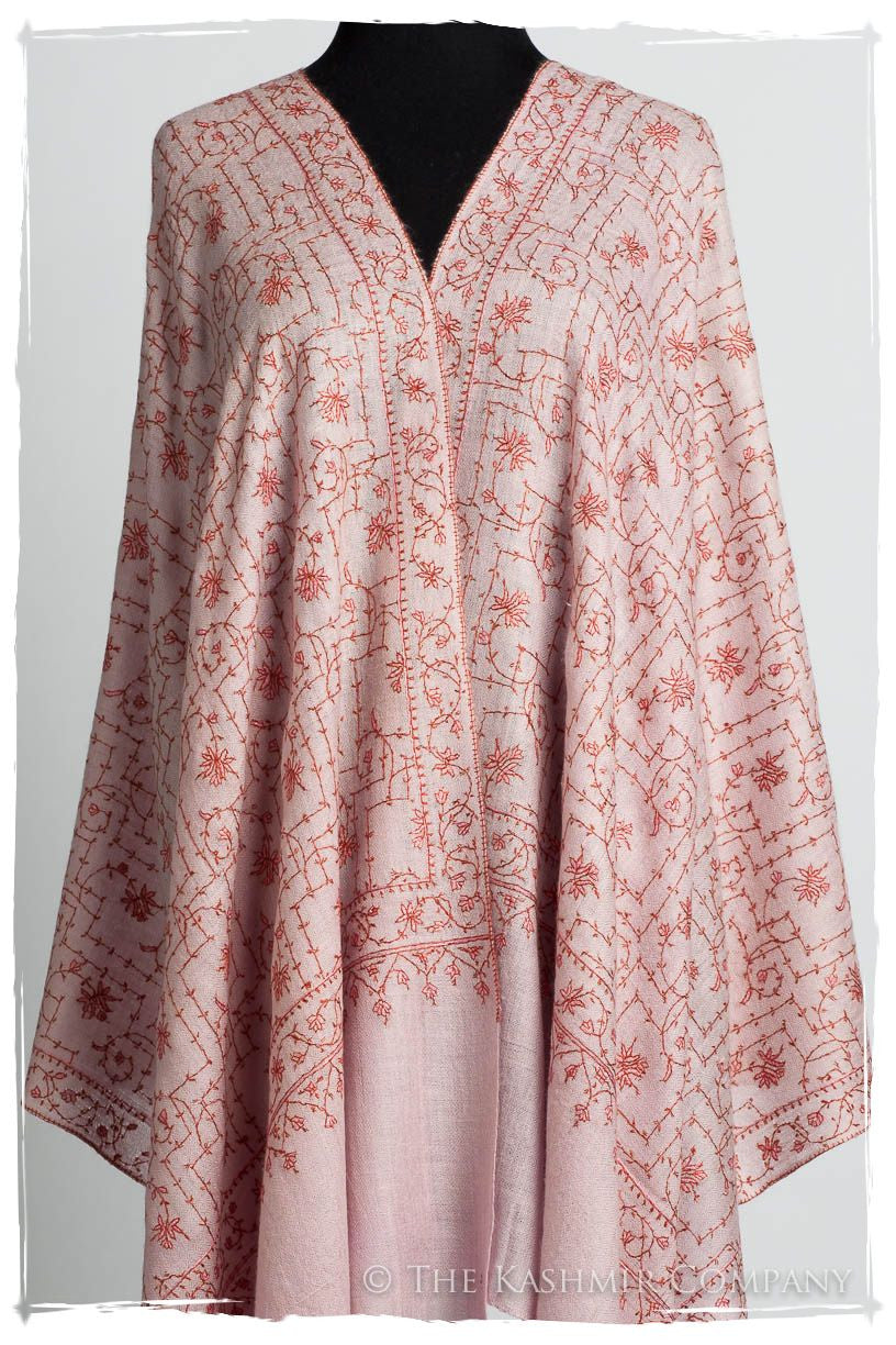 Jardin Potpourri Rose L'amour Soft Cashmere Scarf/Shawl