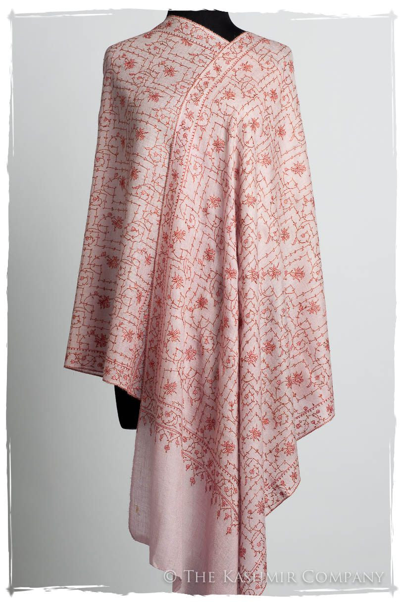 Jardin Potpourri Rose L'amour Soft Cashmere Scarf/Shawl