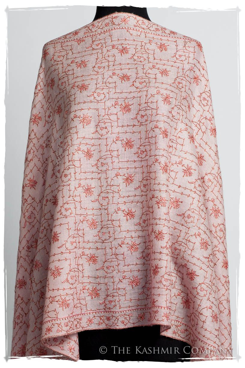 Jardin Potpourri Rose L'amour Soft Cashmere Scarf/Shawl