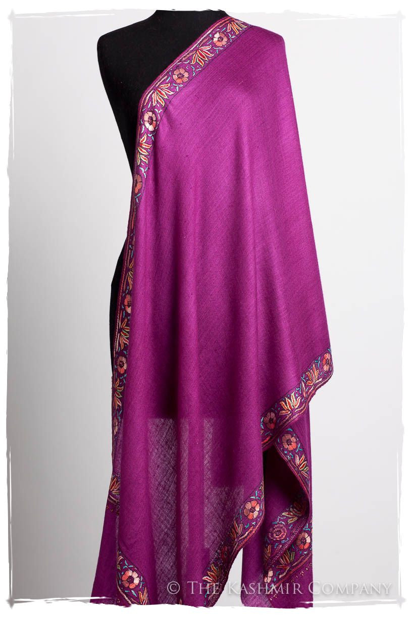 Frontière Jardin Byzantium L'amour Soft Cashmere Scarf/Shawl