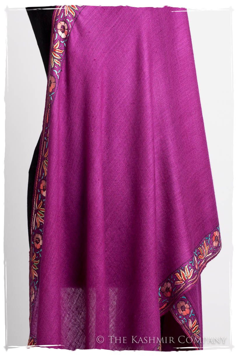 Frontière Jardin Byzantium L'amour Soft Cashmere Scarf/Shawl
