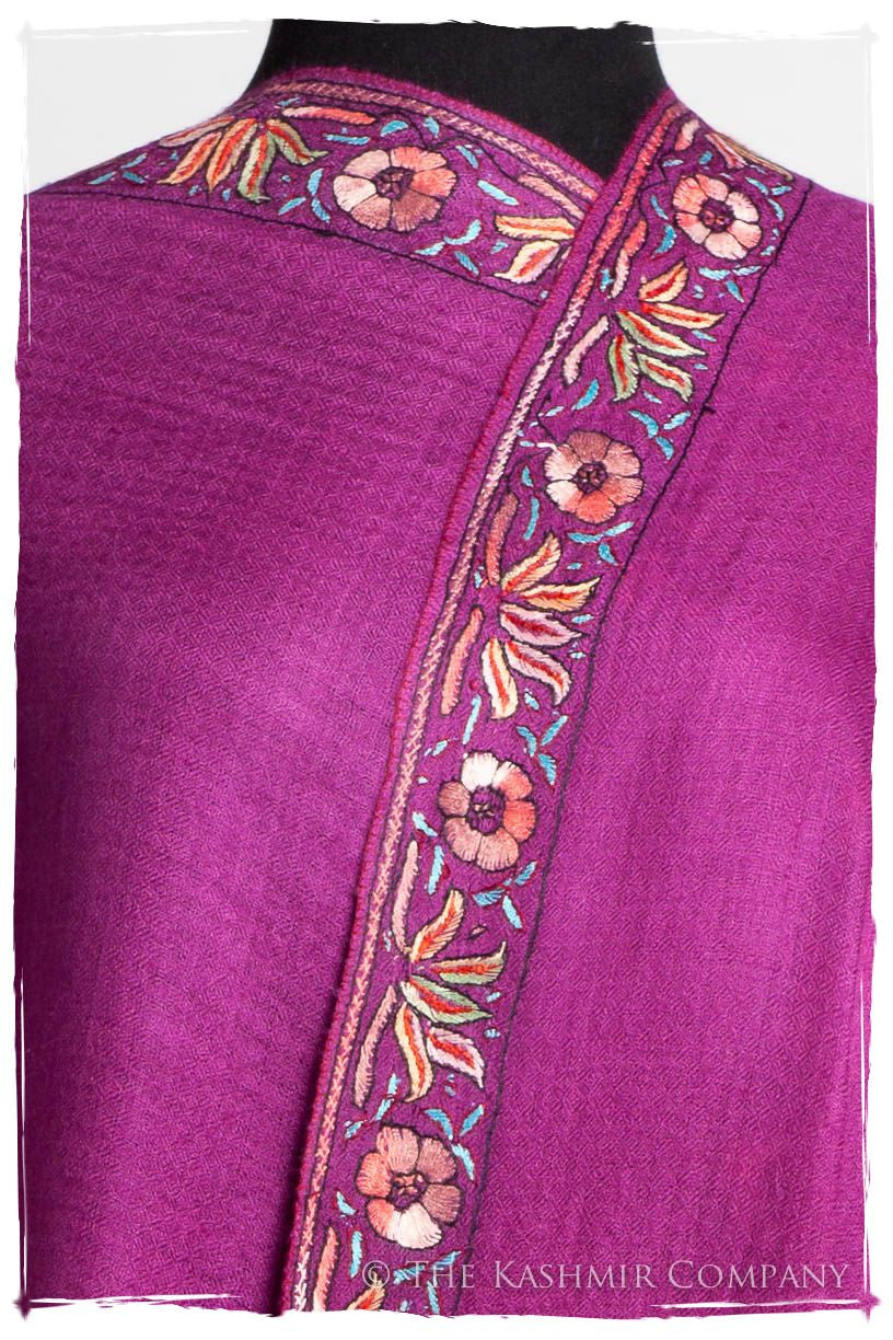 Frontière Jardin Byzantium L'amour Soft Cashmere Scarf/Shawl