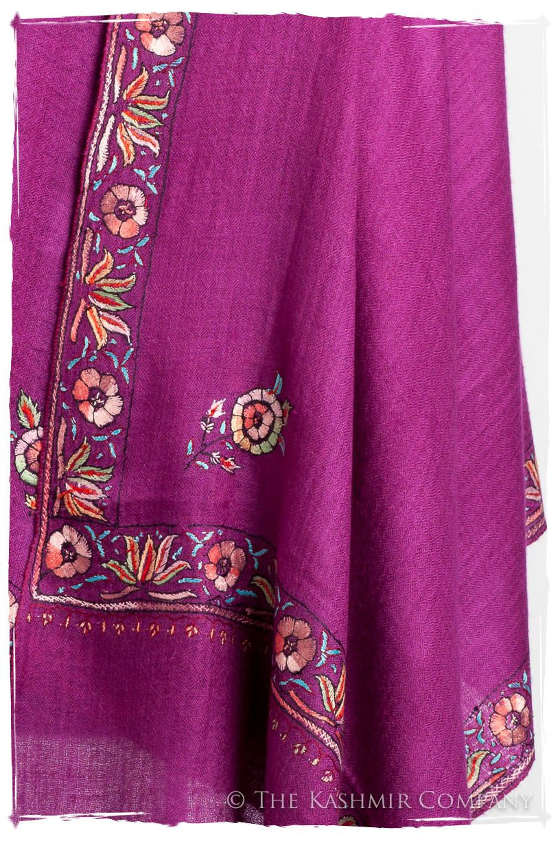 Frontière Jardin Byzantium L'amour Soft Cashmere Scarf/Shawl