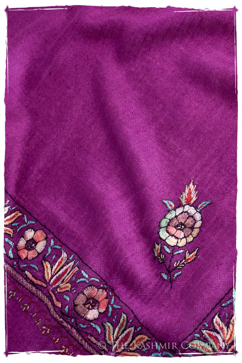 Frontière Jardin Byzantium L'amour Soft Cashmere Scarf/Shawl