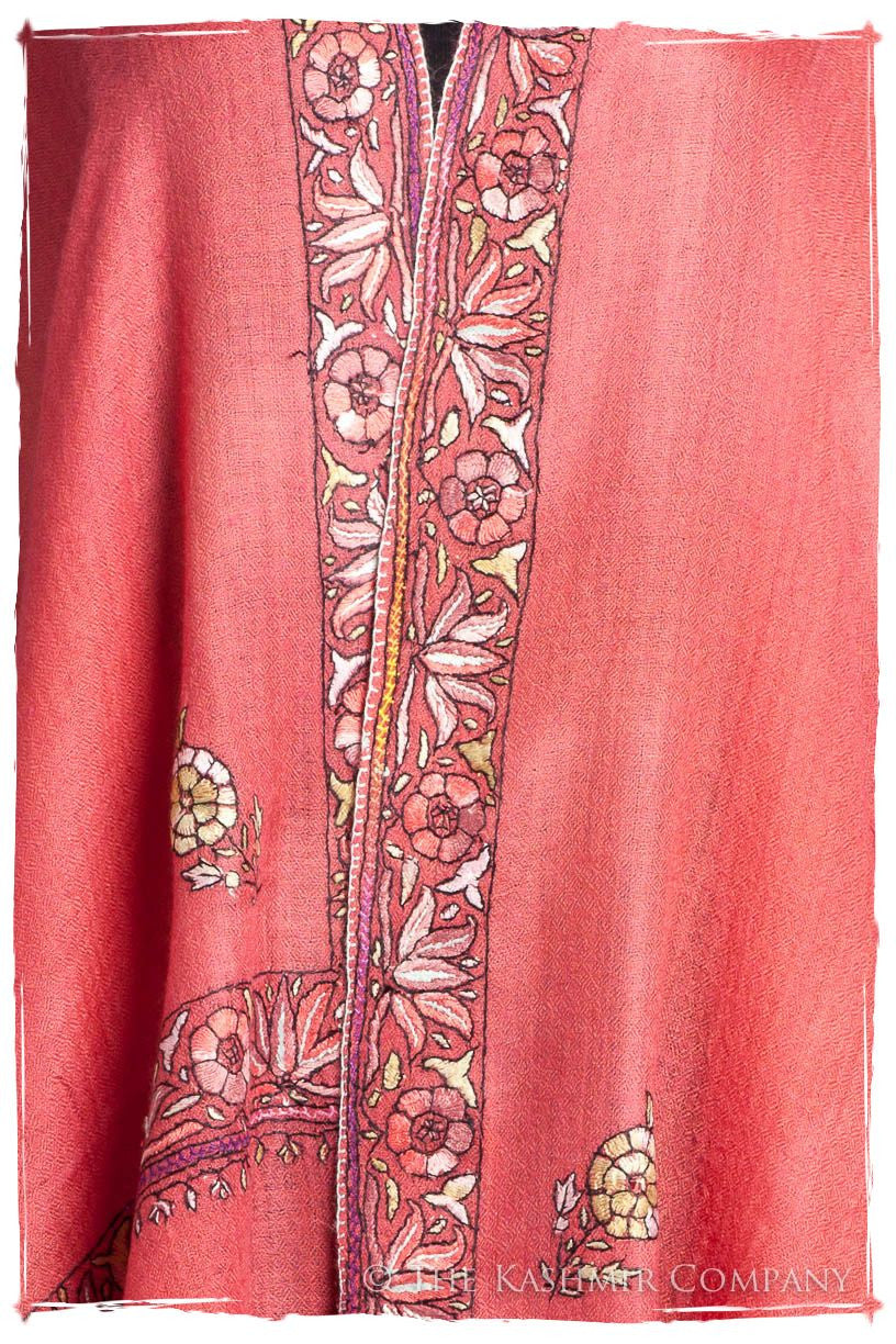 Frontière Jardin Camellia L'amour Soft Cashmere Shawl