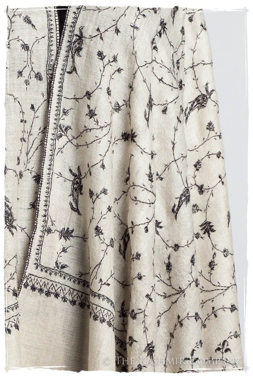 Clair de Lune Paisley L'amour Soft Cashmere Scarf/Shawl