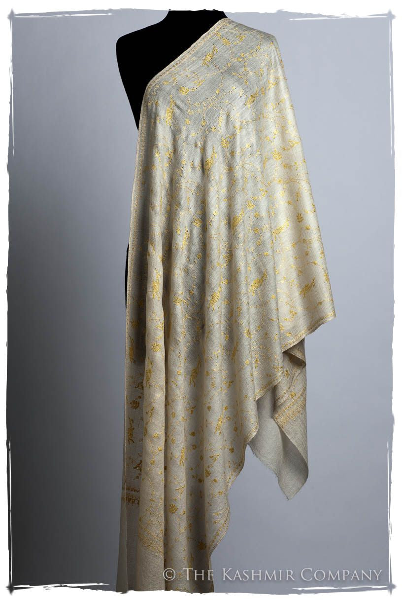 Joyau Tourmaline Paisley L'amour Soft Cashmere Scarf/Shawl