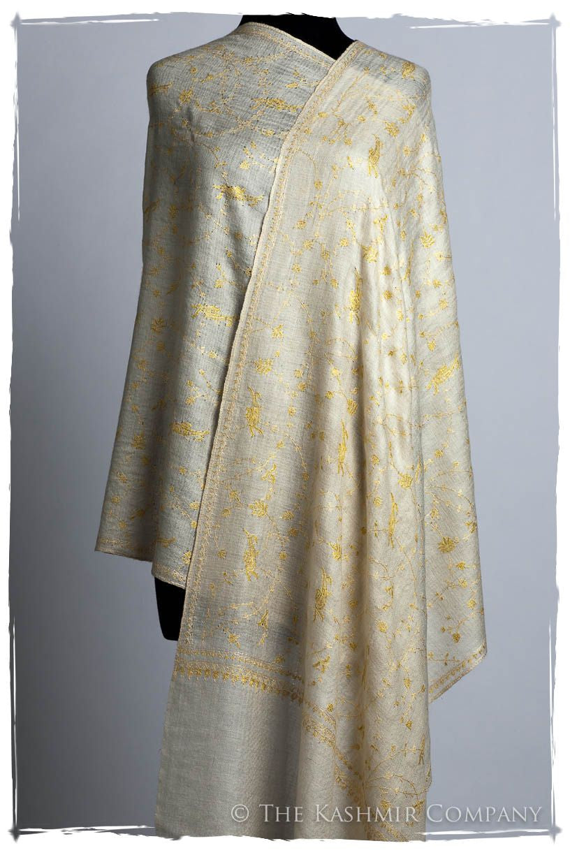 Joyau Tourmaline Paisley L'amour Soft Cashmere Scarf/Shawl