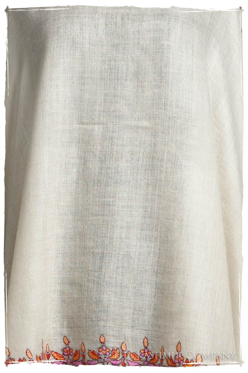 Orient d'Ivorie Paisley L'amour Soft Cashmere Scarf/Shawl