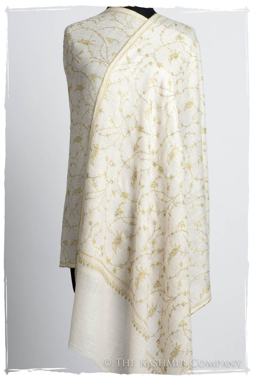 Lime Bijou Paisley L'amour Soft Cashmere Scarf/Shawl