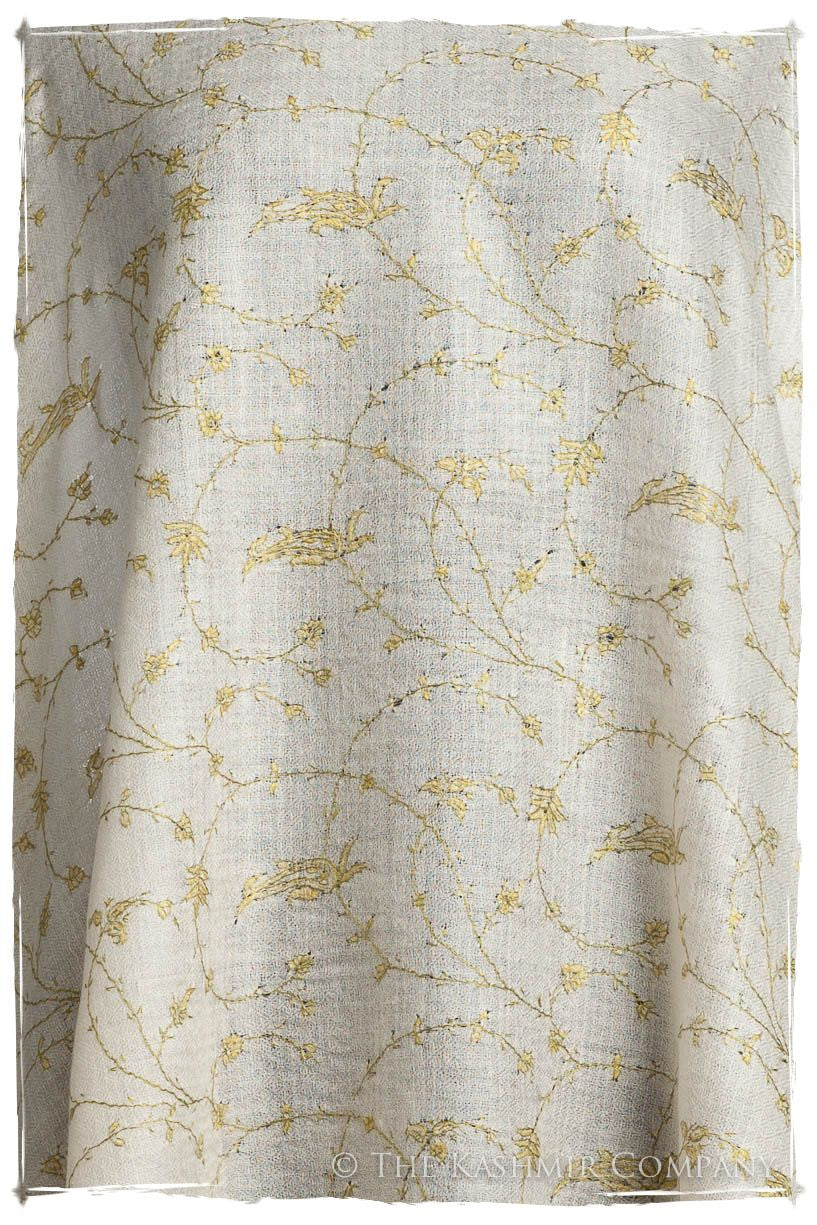 Lime Bijou Paisley L'amour Soft Cashmere Scarf/Shawl