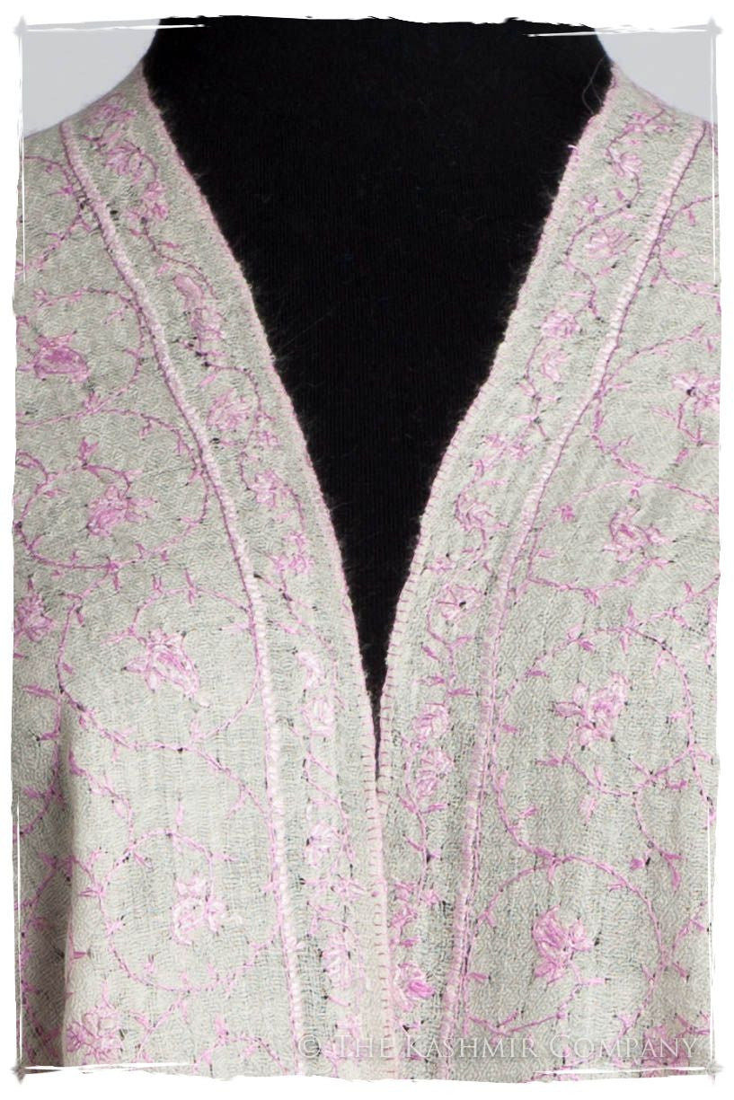 Pearl de Rose Mist L'amour Soft Cashmere Scarf/Shawl