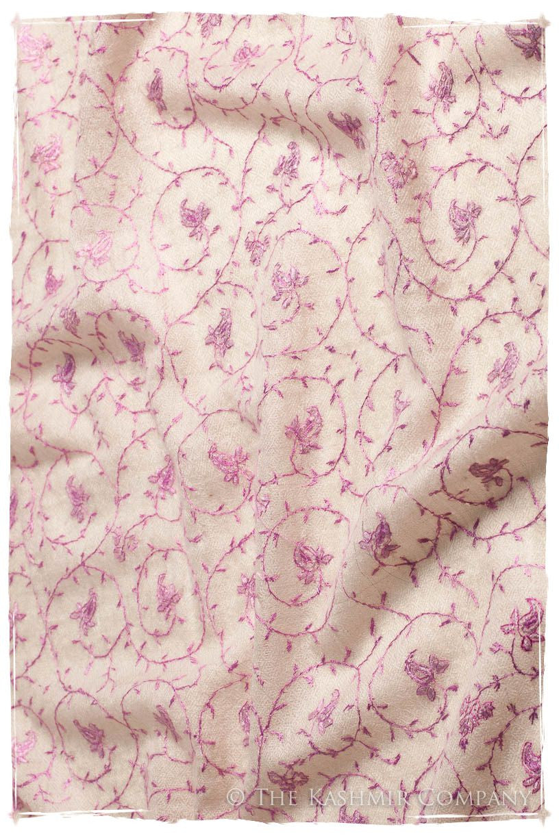 Pearl de Rose Mist L'amour Soft Cashmere Scarf/Shawl