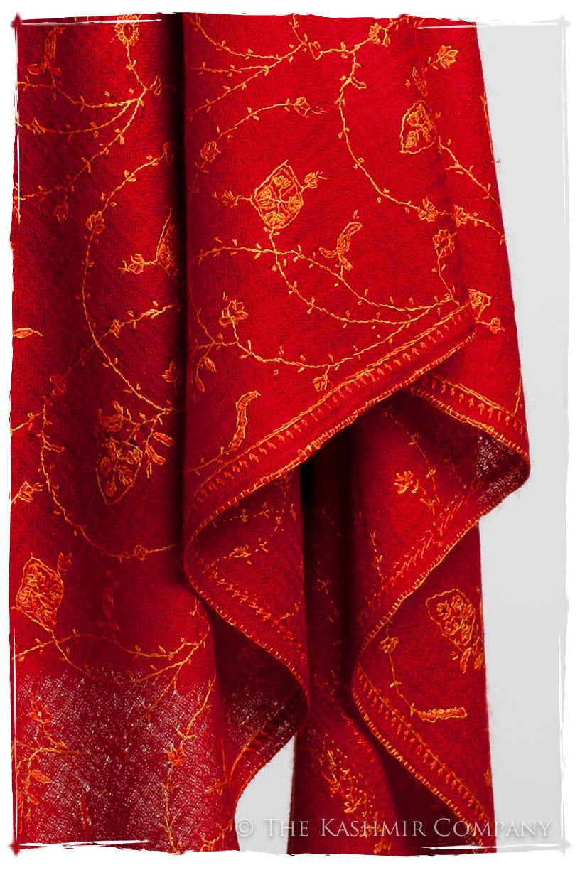 Bijoux Rouge Jardin L'amour Soft Cashmere Scarf/Shawl