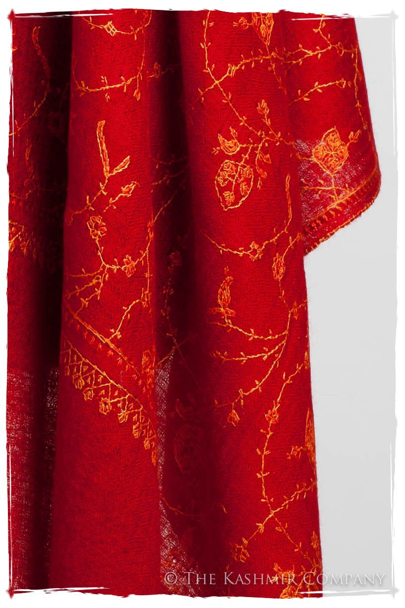 Bijoux Rouge Jardin L'amour Soft Cashmere Scarf/Shawl