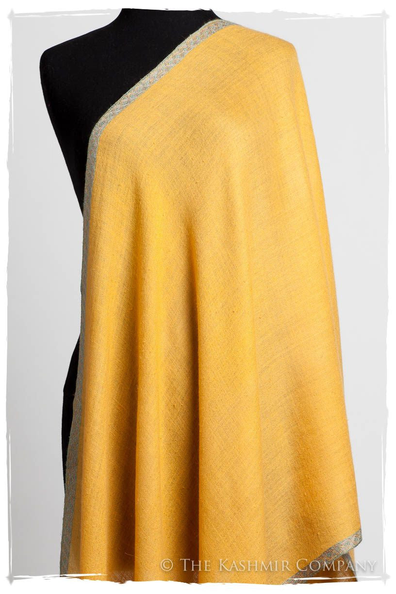 Frontière Mimosa Bleu L'amour Soft Cashmere Scarf/Shawl