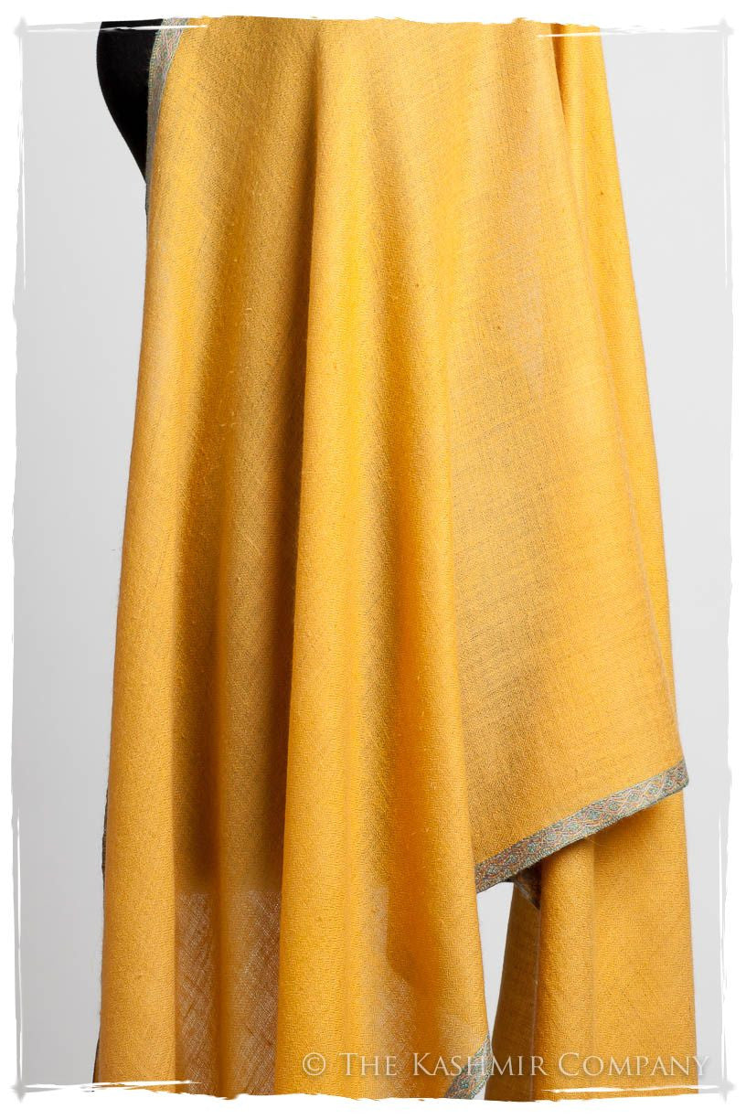 Frontière Mimosa Bleu L'amour Soft Cashmere Scarf/Shawl