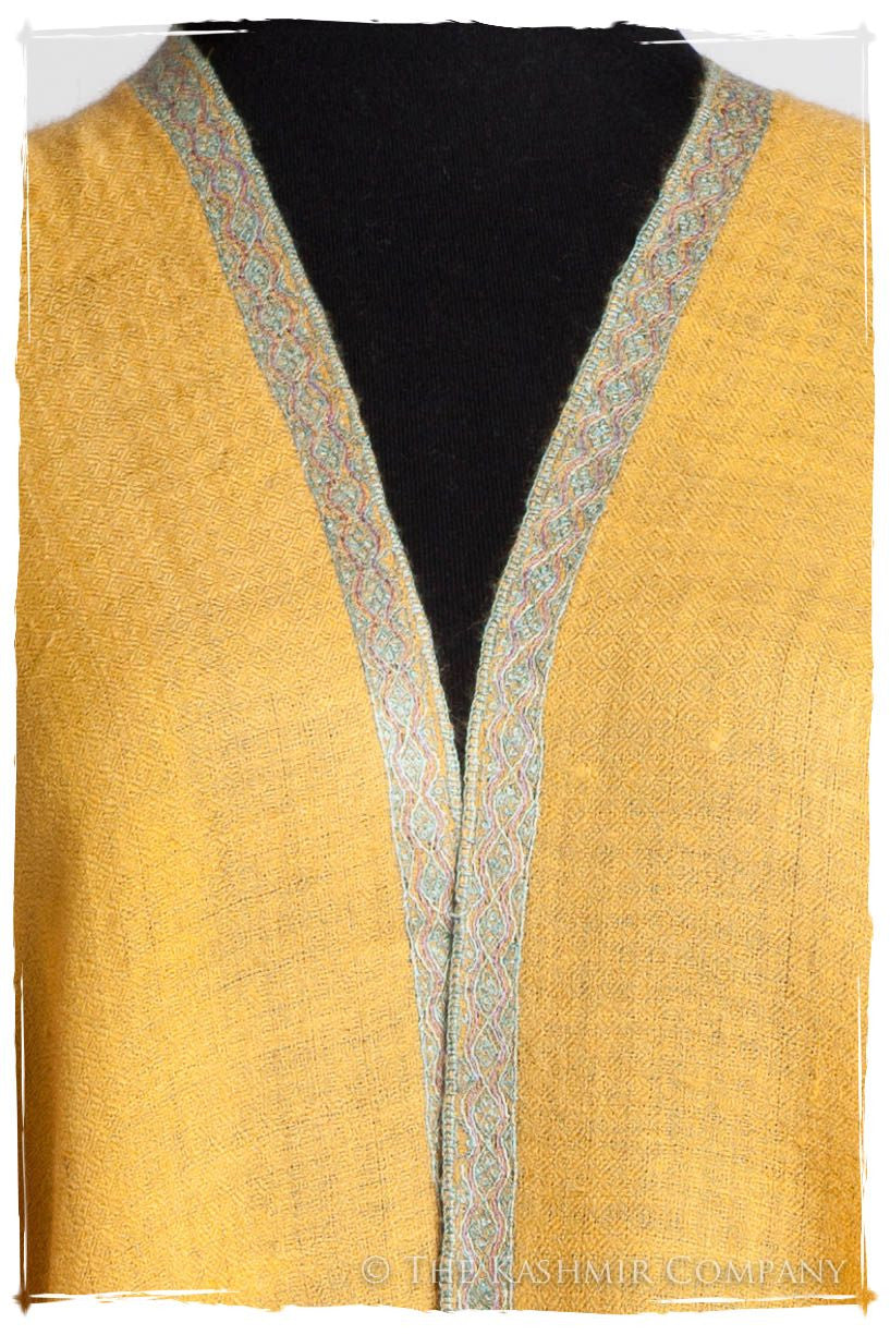 Frontière Mimosa Bleu L'amour Soft Cashmere Scarf/Shawl