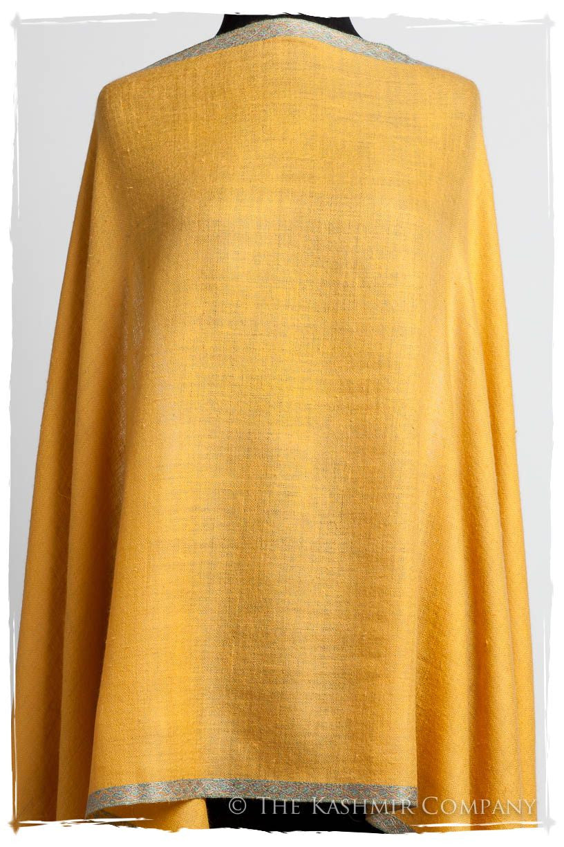 Frontière Mimosa Bleu L'amour Soft Cashmere Scarf/Shawl