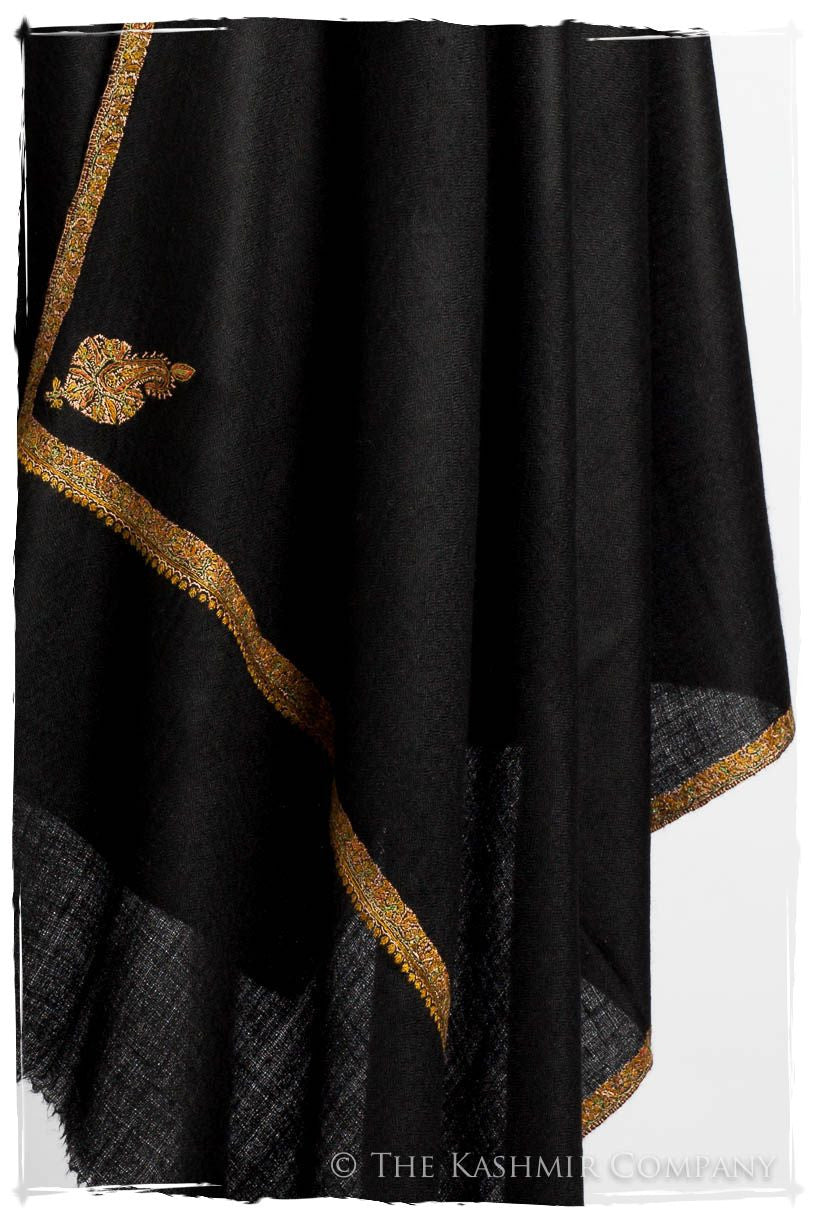 Frontière de Oro Noir L'amour Soft Cashmere Scarf/Shawl