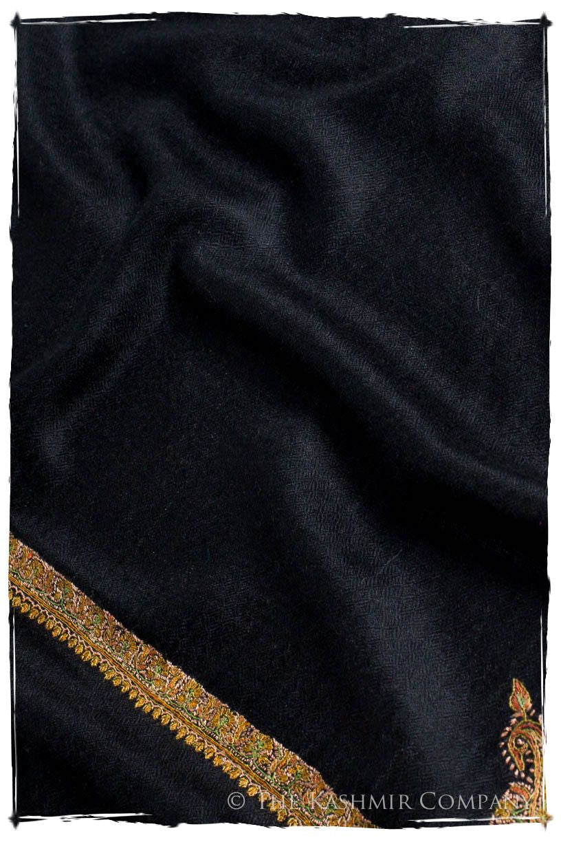 Frontière de Oro Noir L'amour Soft Cashmere Scarf/Shawl