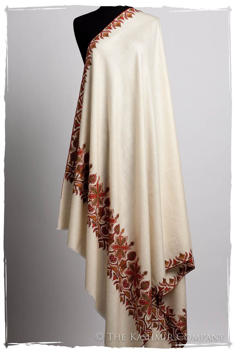 The Jardin Pique-Nique - Grand Pashmina Shawl