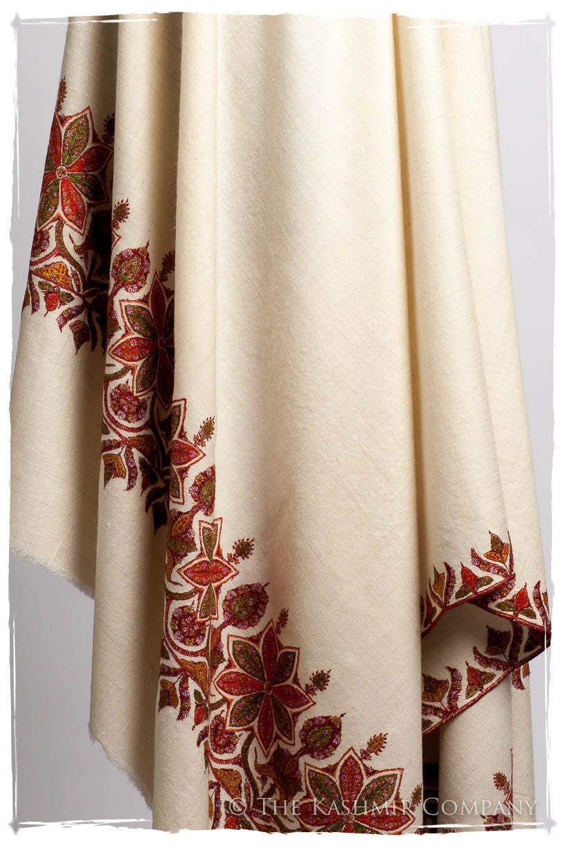 The Jardin Pique-Nique - Grand Pashmina Shawl