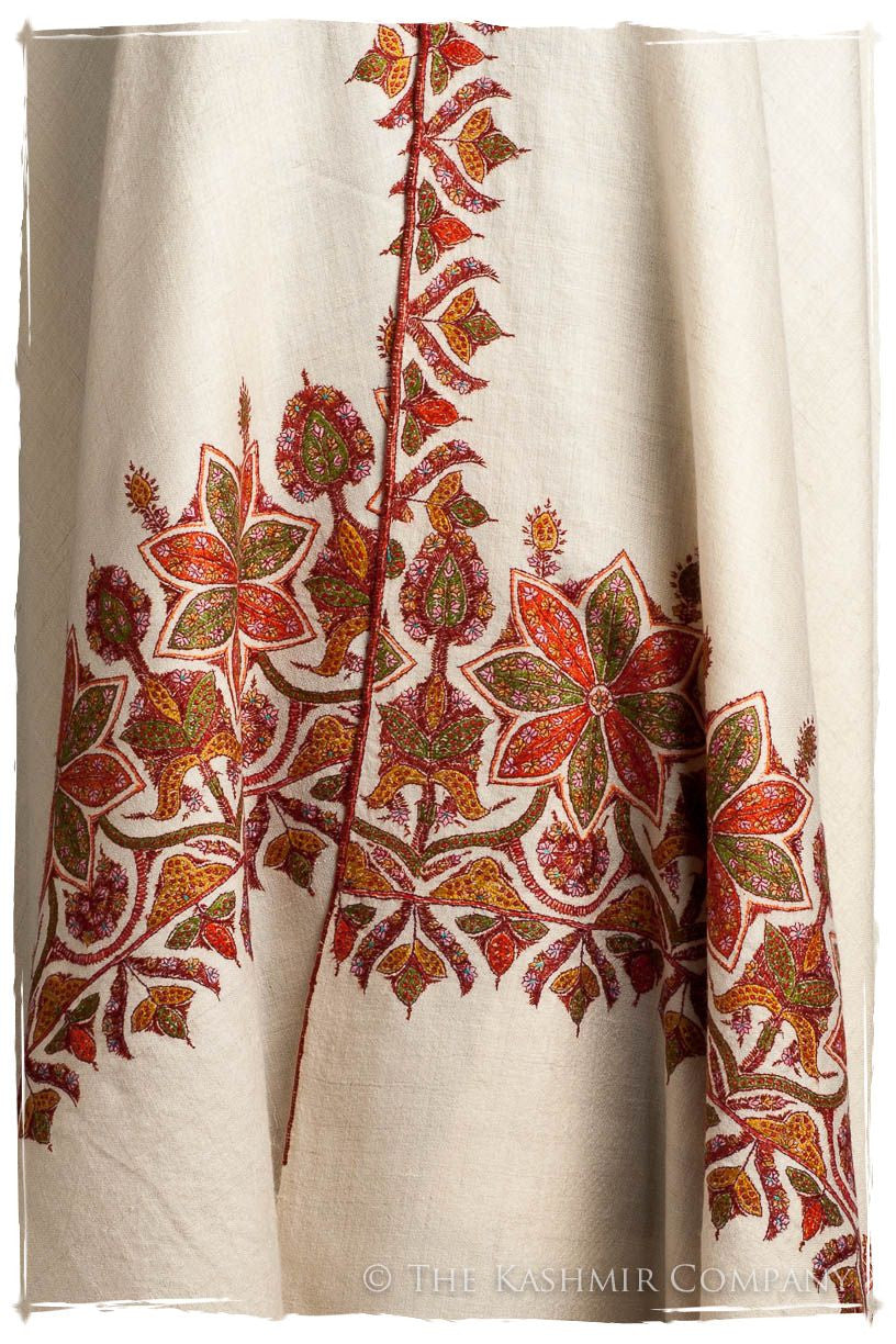 The Jardin Pique-Nique - Grand Pashmina Shawl