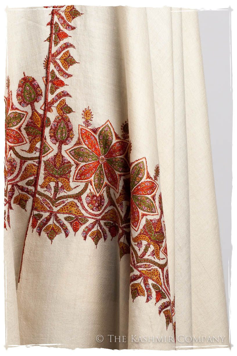 The Jardin Pique-Nique - Grand Pashmina Shawl