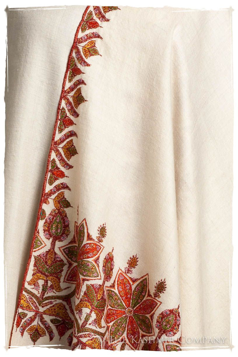 The Jardin Pique-Nique - Grand Pashmina Shawl