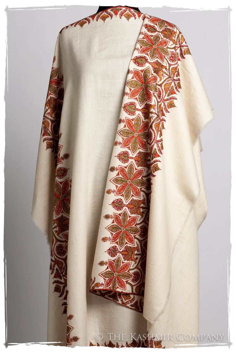 The Jardin Pique-Nique - Grand Pashmina Shawl